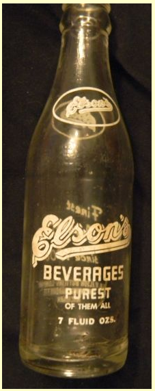 Elson Bottling Old Bottle #2