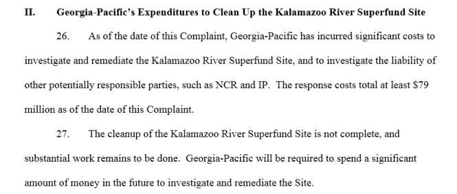 Kalamazoo River Superfund Site Lawsuit #19