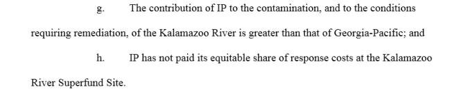 Kalamazoo River Superfund Site Lawsuit #6