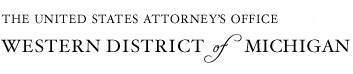 U.S. Attorney for the Western District Michigan logo