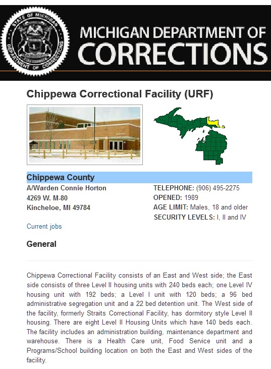 Chippewa Regional Correctional Facility 2
