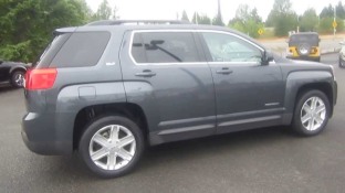 gray 2011 GMC Terrain-simiar to missing person's vehicle